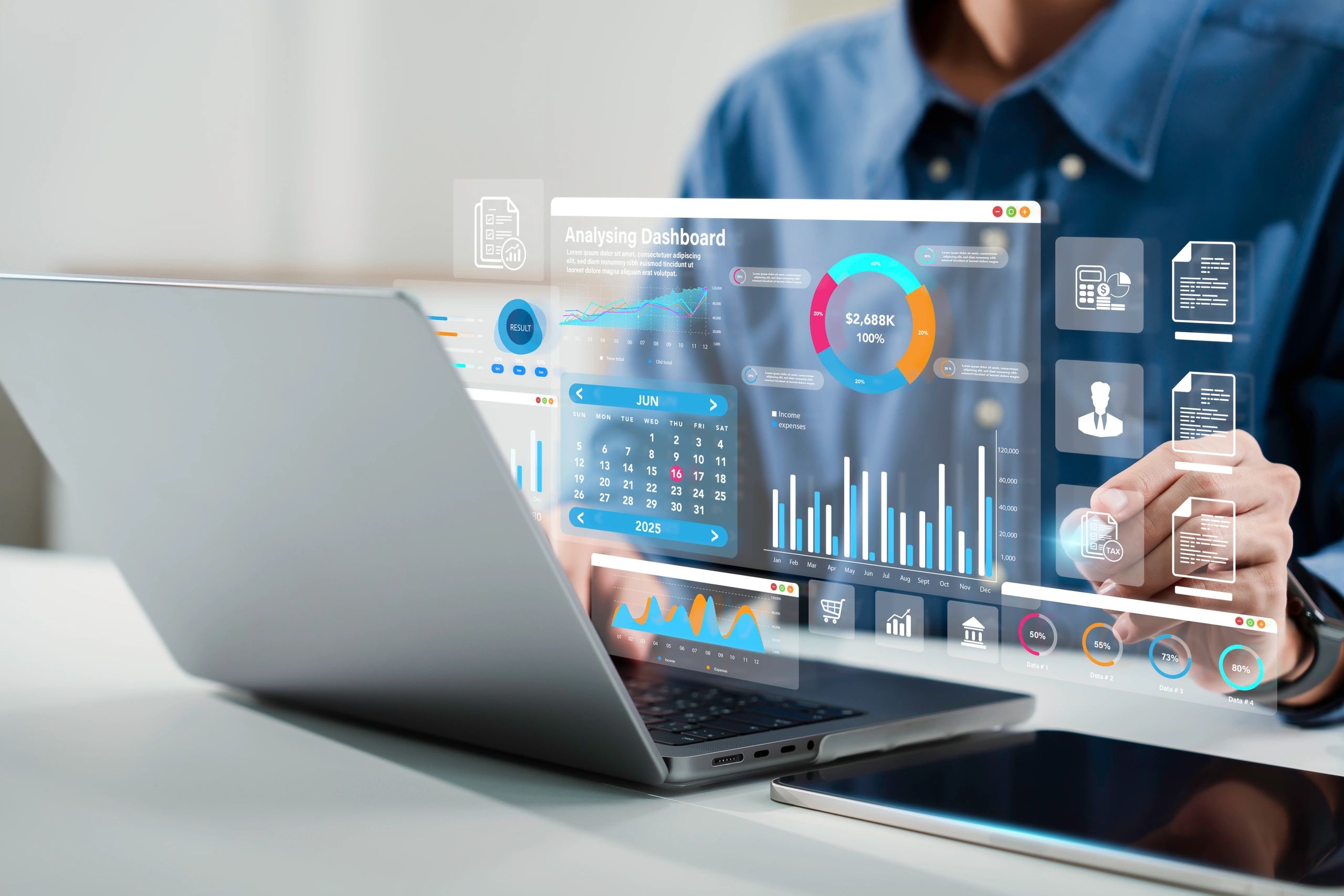 Professional financial planning documentation and analysis